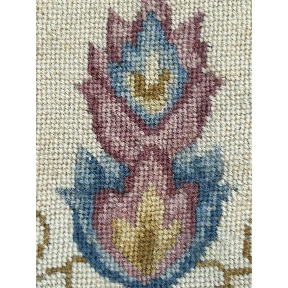Vintage Anton Moritz NY Women's Purse Handbag Embroidered Needlepoint Tapestry